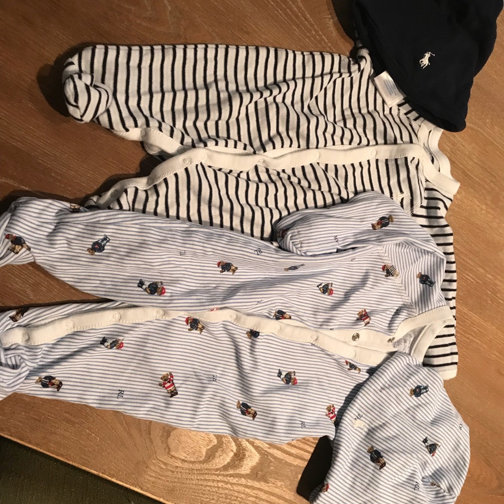 Newborn polo sleeper with hat